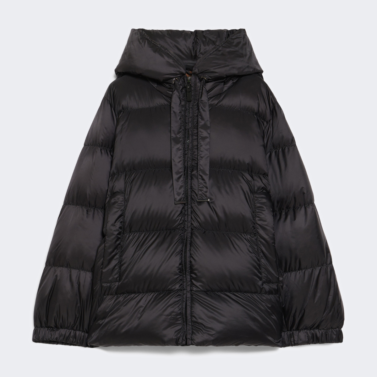 Max Mara Piumino in Tela Antigoccia Seia Donna Nero