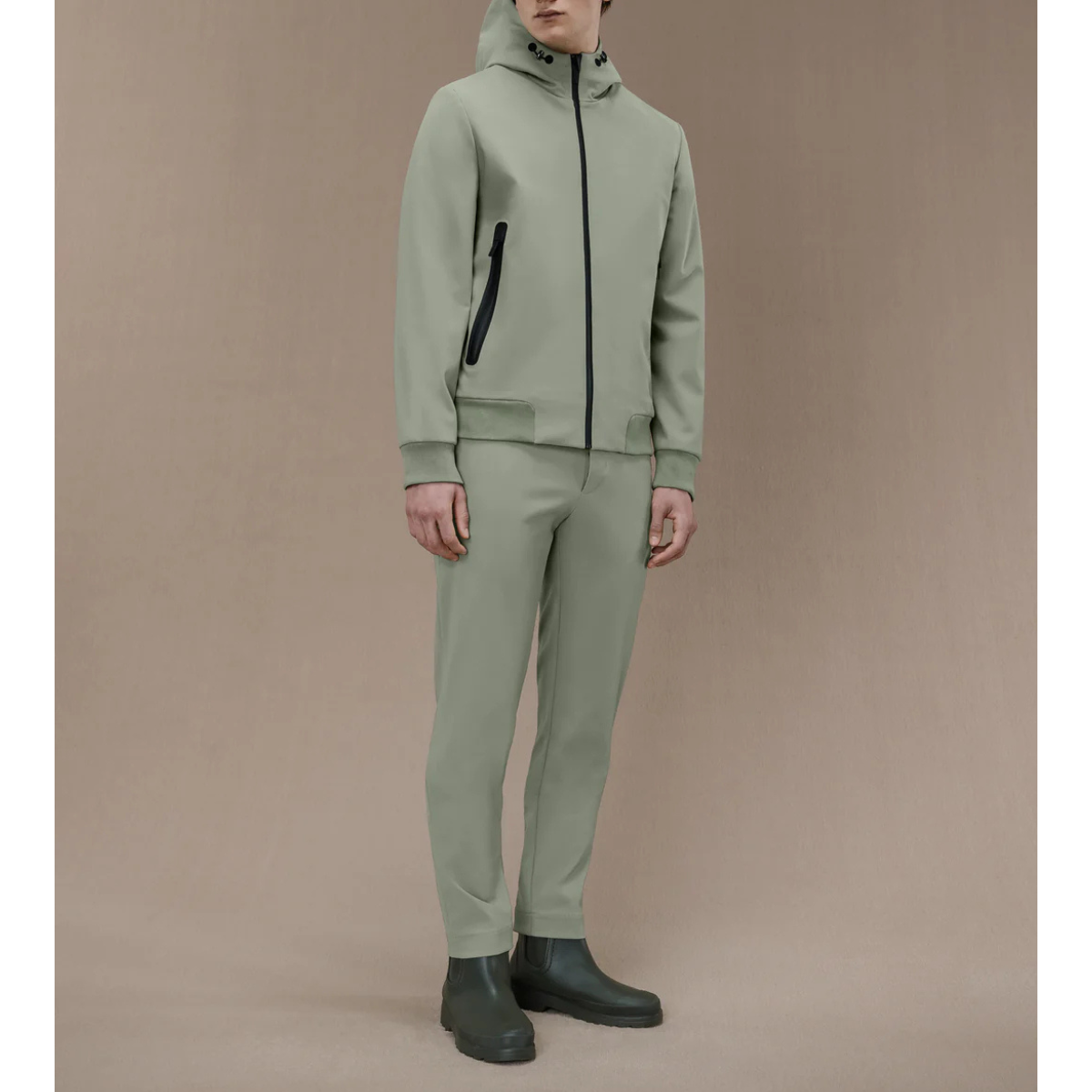 RRD Giubbetto Corto Uomo Winter Thermo Hood Jkt Nero