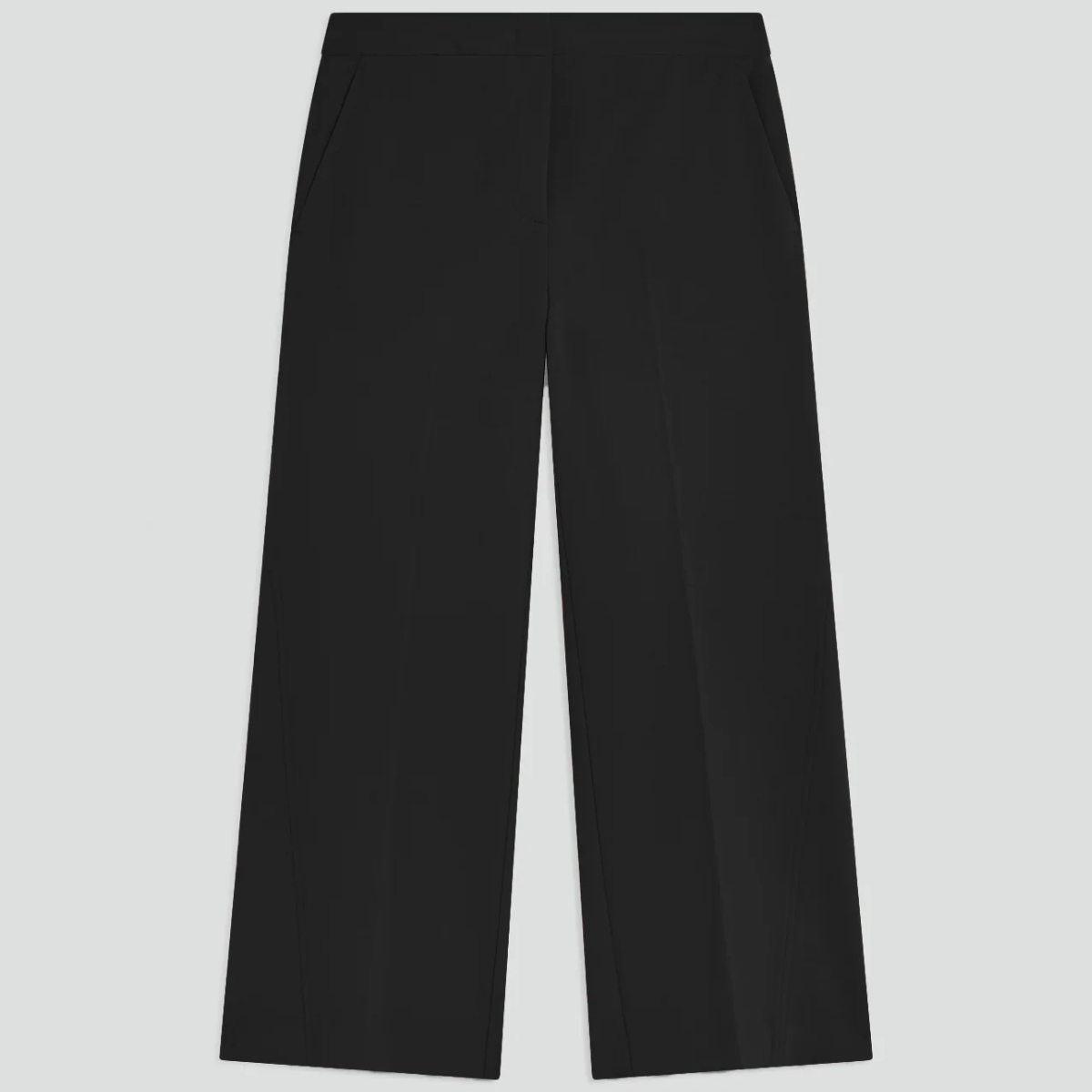 Semicouture Pantalone in Fresco Lana Donna Amandine Nero