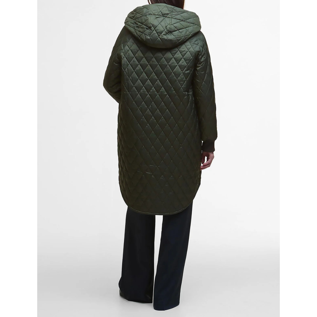 Barbour Giacca Trapuntata Hilary Quilted Donna Verde Oliva
