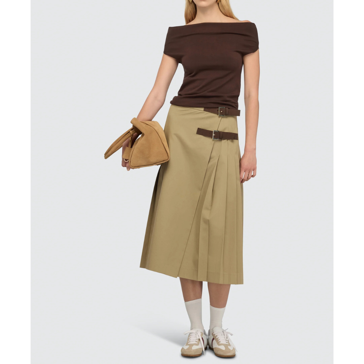 Semicouture Maglia in Cotone Leggero Angels Donna Dark Caco