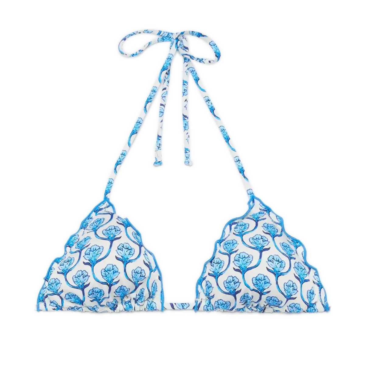 Mc2 Costume a Triangolo Sagittarius Miami Donna Geo Floral Azzurro Chiaro