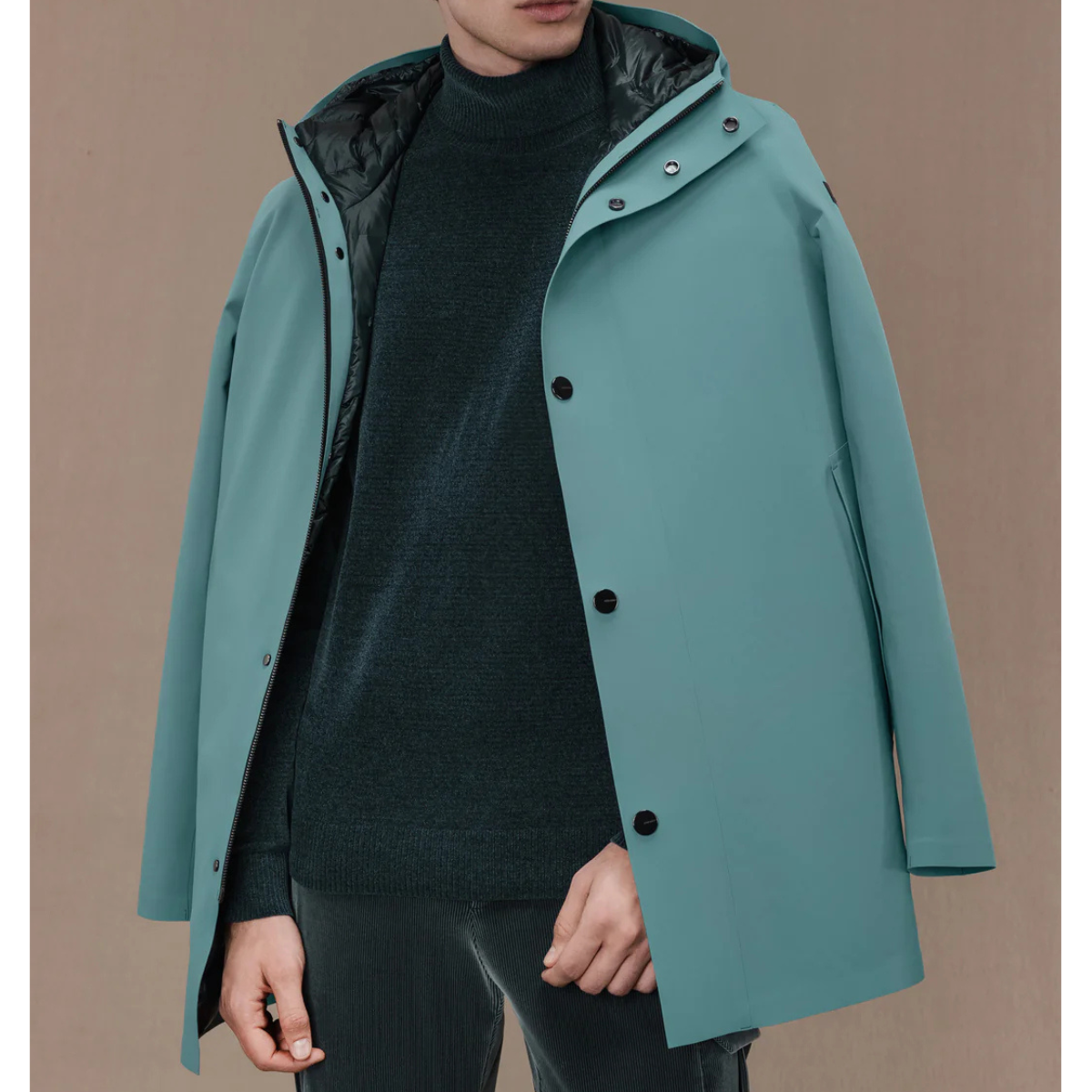 RRD Parka Uomo Down Under Parka J Blu Scuro