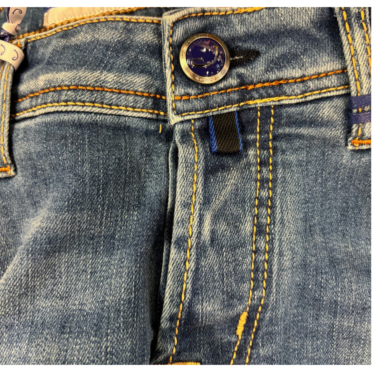 Jacob Cohën Jeans Nick Slim Fit Uomo Blu Medio
