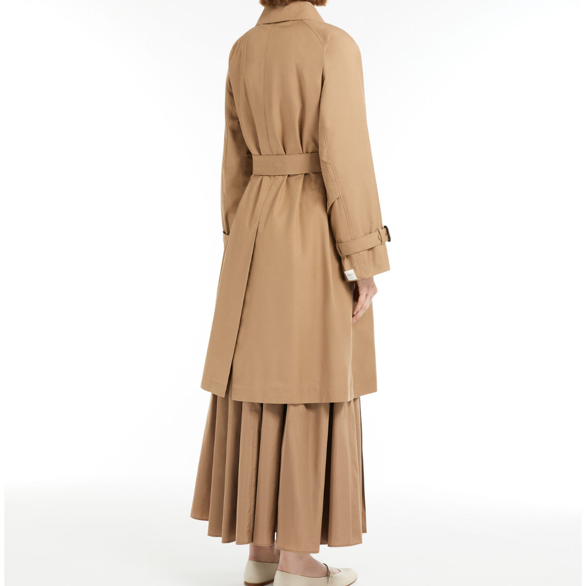 Max Mara Trench in Cotone Antigoccia Donna CTrench Cammello