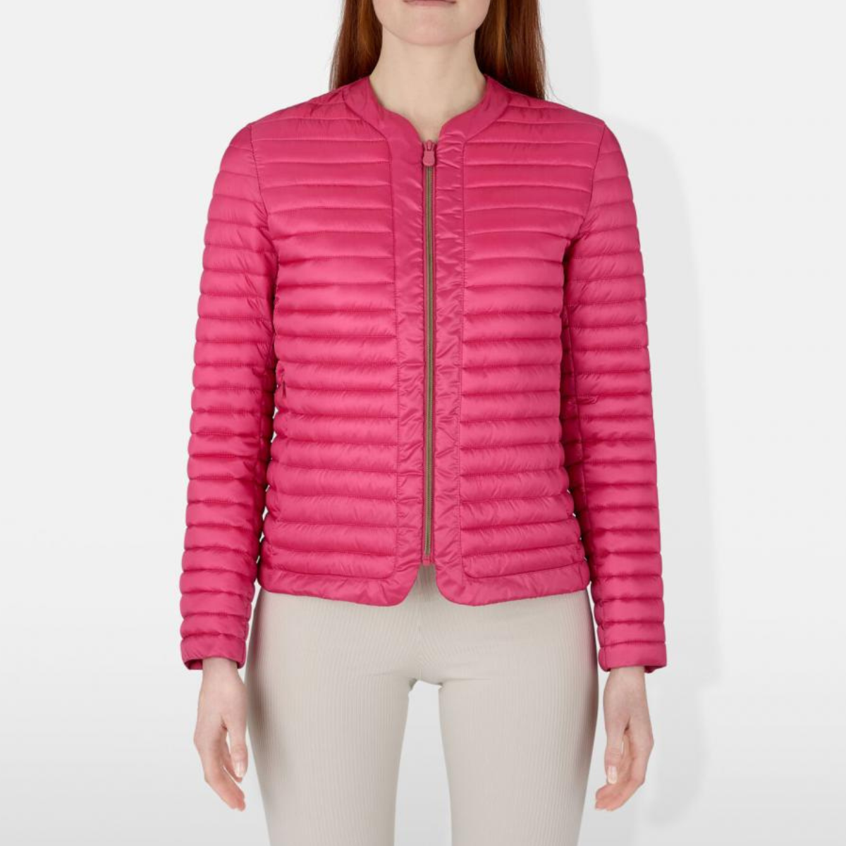 Save the Duck Giubbetto in Nylon Carina Donna Fucsia