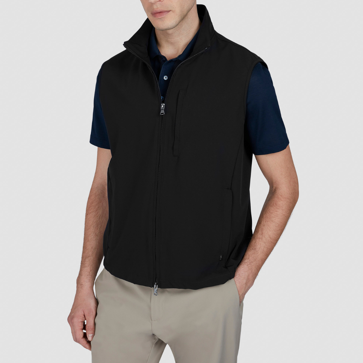 Paul & Shark Gilet Elasticizzato Uomo Nero