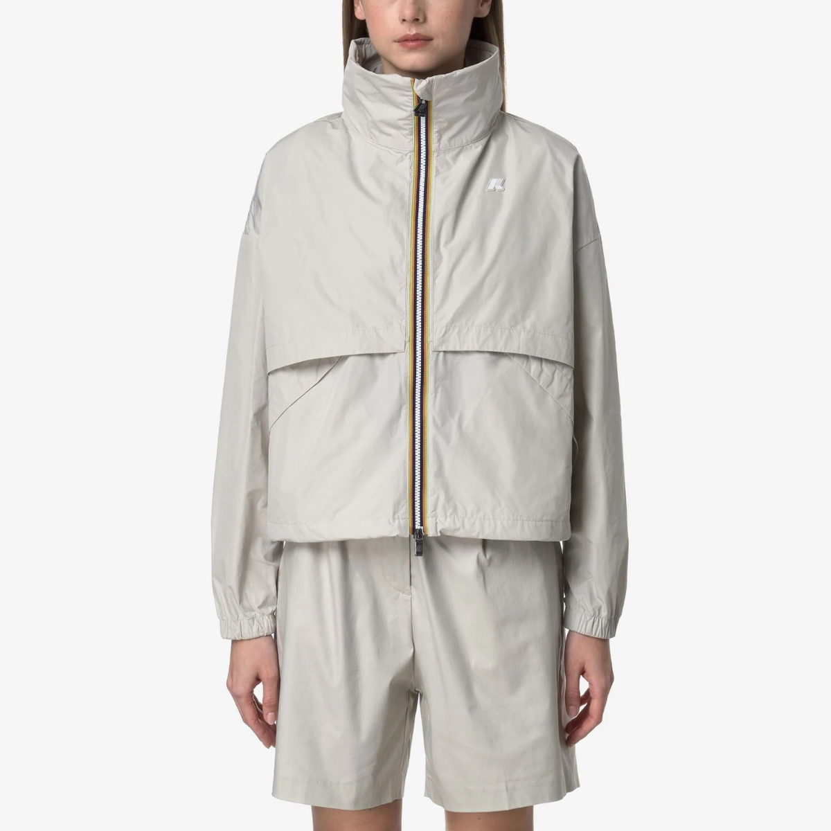 K-Way Giacca Aubette Memory Touch Donna Beige LT