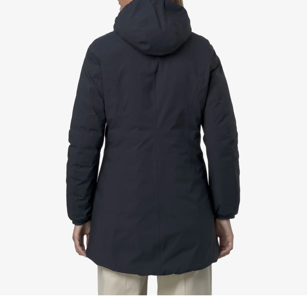 K-Way Piumino Reversibile Denise ST Thermo Double Donna Blue Depth-Beige Cashmere