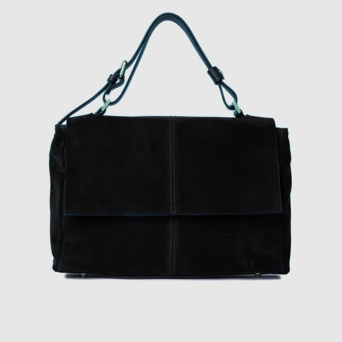 Avenue 67 Borsa in Camoscio Donna Elettra Nero