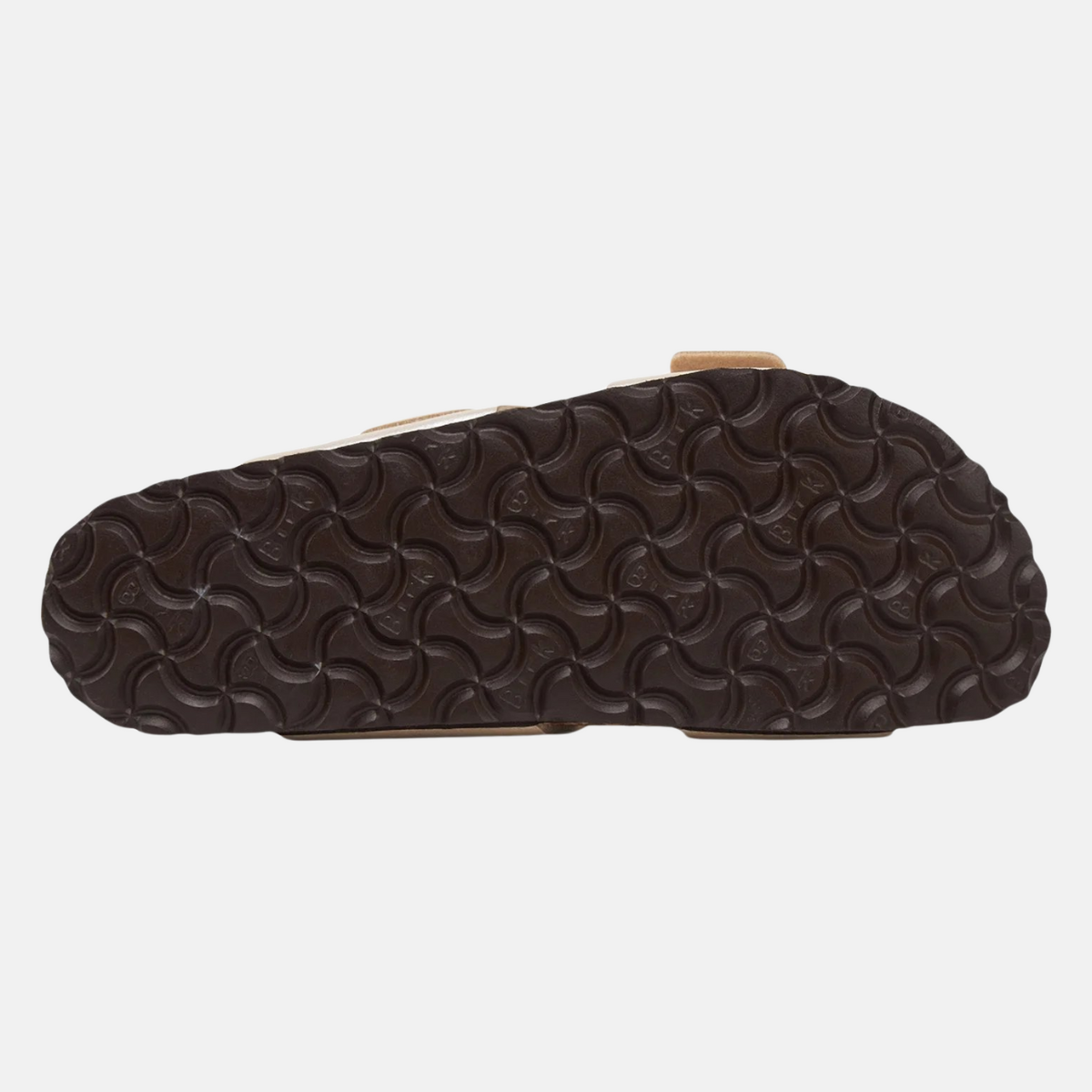 Birkenstock Sandalo Sydney Cushion Buckle in Pelle Donna Pearl White