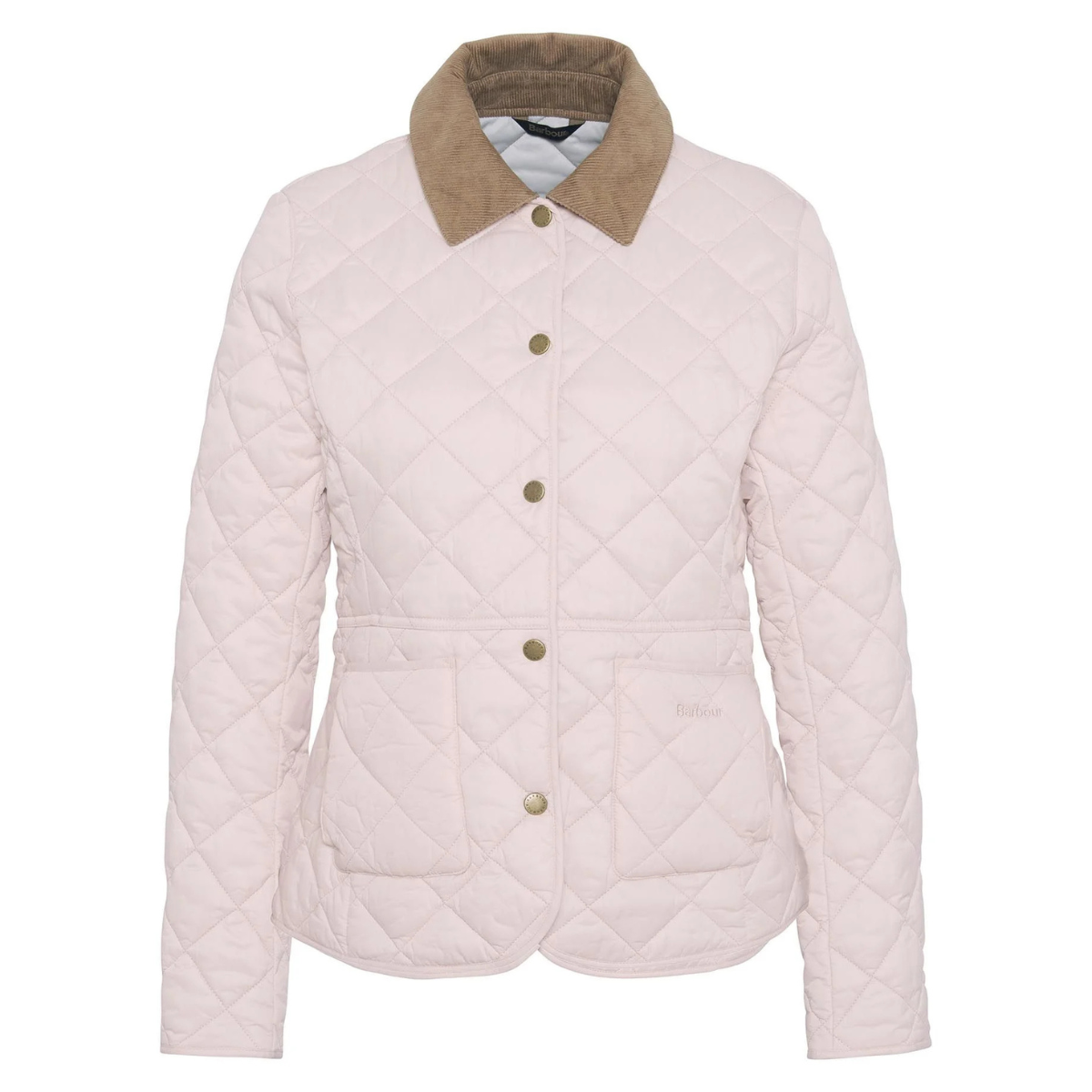 Barbour Giacca Trapuntata Donna Deveron Rosa Chiaro