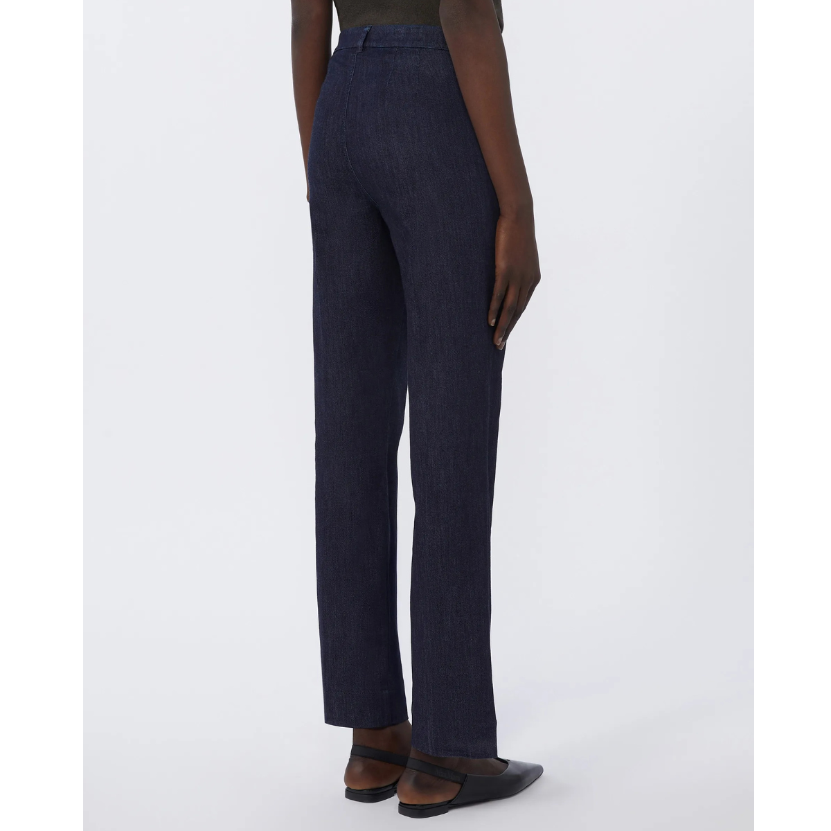 Max Mara Jeans in Denim Elasticizzato SMMDiana Donna Blu Notte