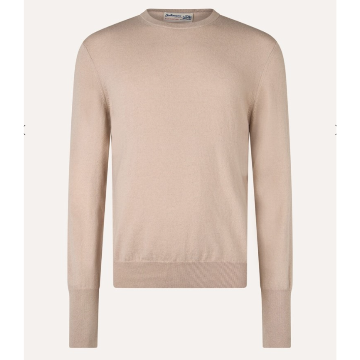Ballantyne Maglione in Cashmere a Girocollo Uomo Silk Rain