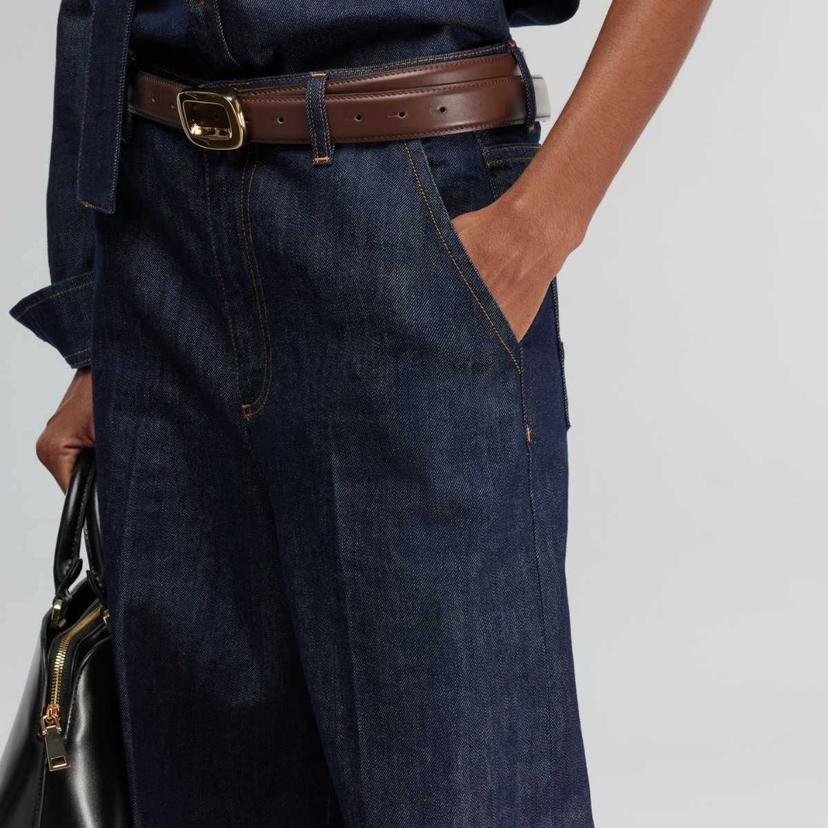 Semicouture Jeans in Denim Donna Doreen Dark Stone Wash