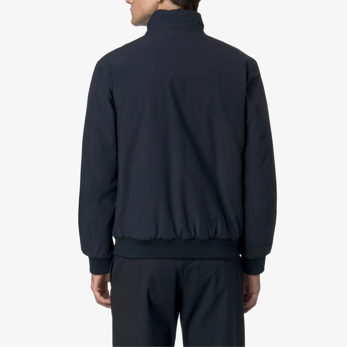 K-Way Giacca Reversibile Impermeabile Arsene ST Warm Double Blue Depth-Green Blackish