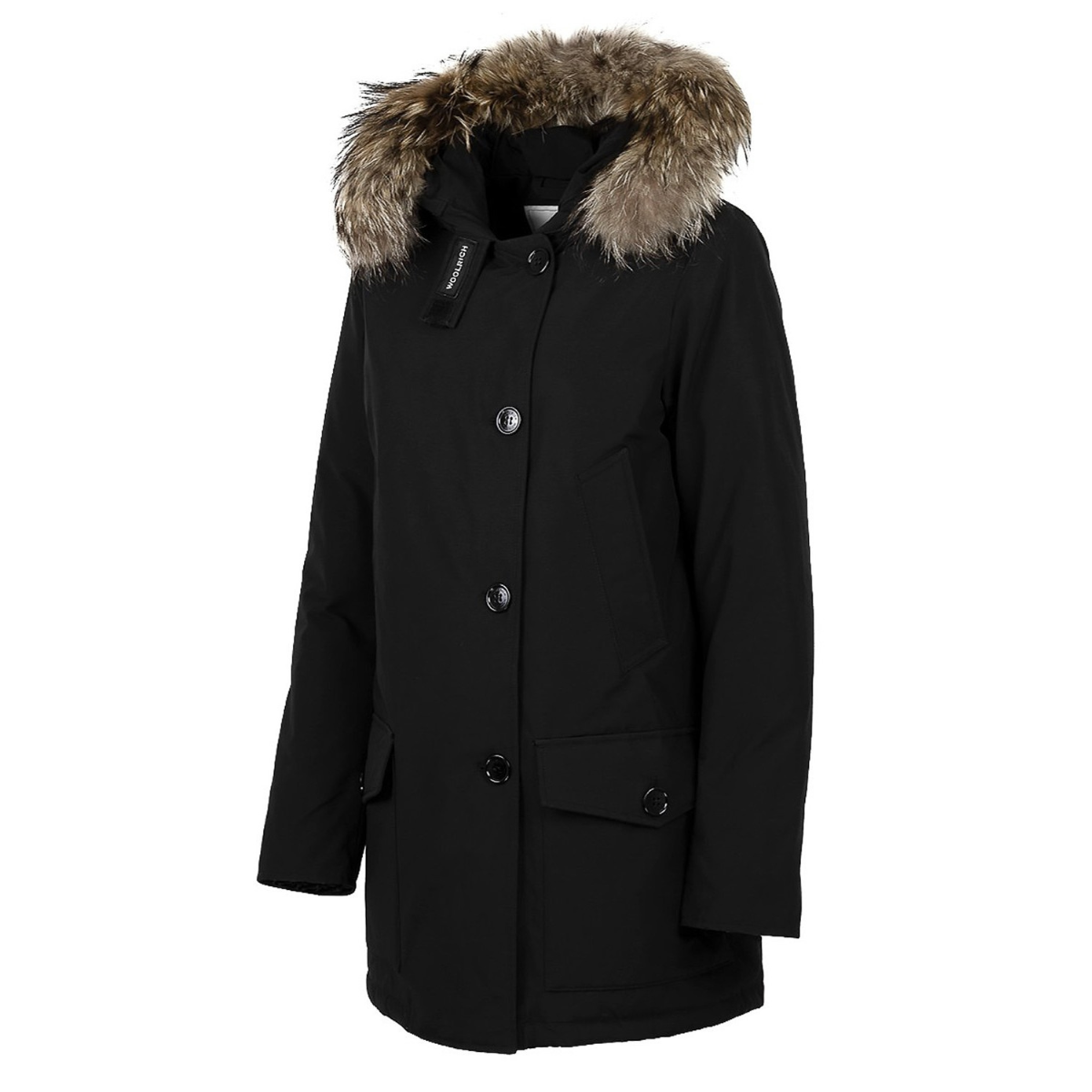 Woolrich Parka con Quattro Tasche Donna W'S Arctic Parka DF Nero