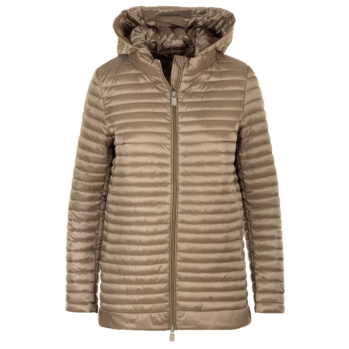Save The Duck Giacca in Nylon Trapuntata Donna Alima Pearl Grey