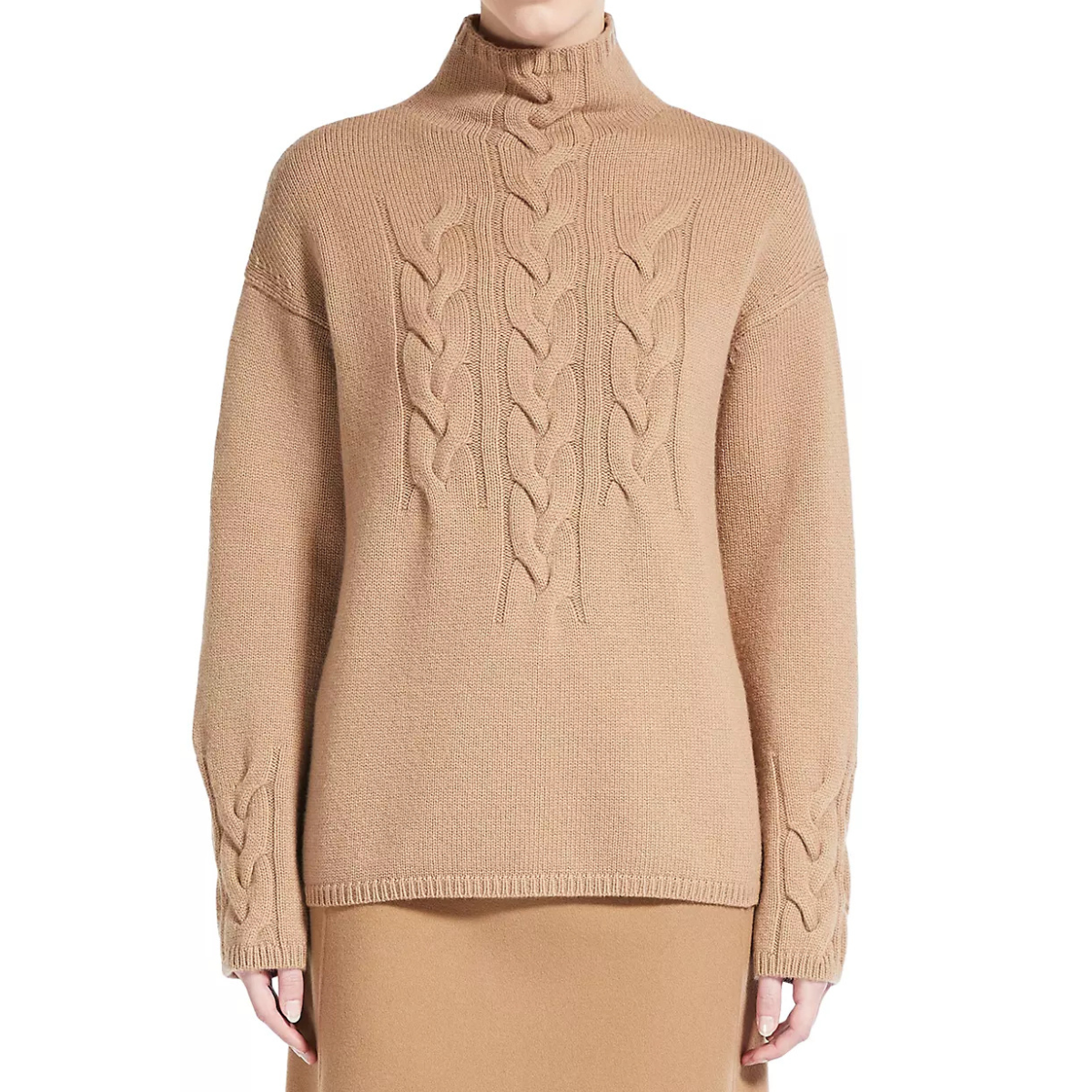 'S Max Mara Maglia in Lana Donna Kristin Cammello