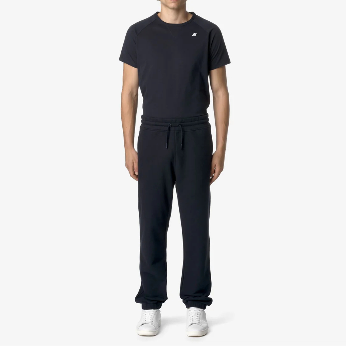 K-Way Pantalone con Vita Regolabile Mickyel Heavy Fleece Uomo Blue Depth