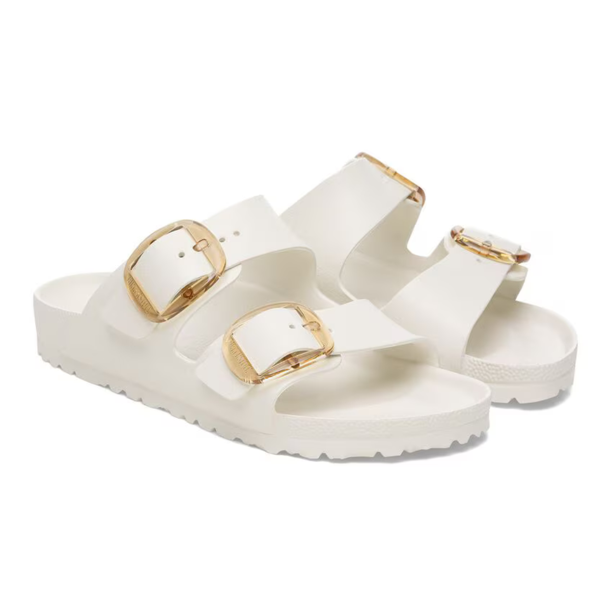Birkenstock Sandalo in EVA Big Buckle Donna Eggshell