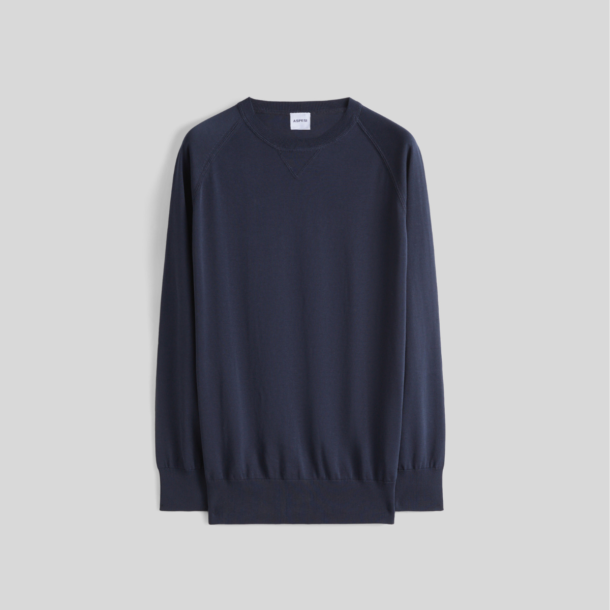 Aspesi Maglia in Cotone Uomo Blu