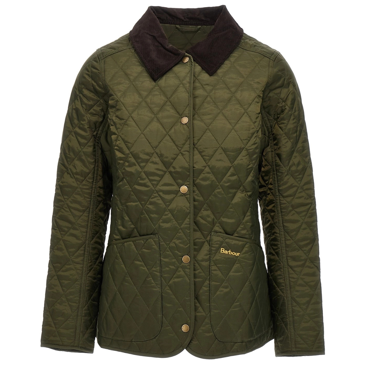 Barbour Giacca Trapuntata Annandale Donna Verde Oliva