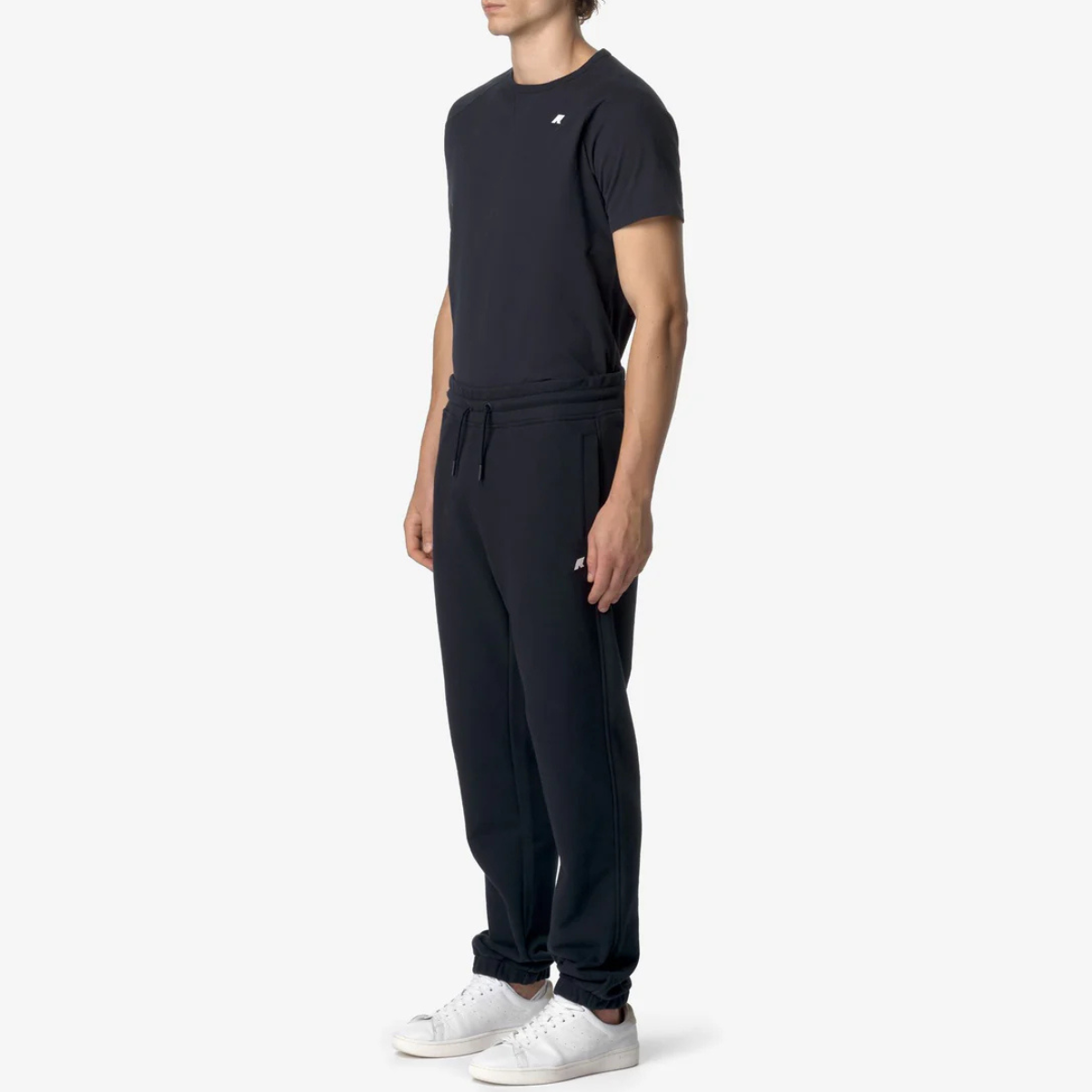 K-Way Pantalone con Vita Regolabile Mickyel Heavy Fleece Uomo Blue Depth