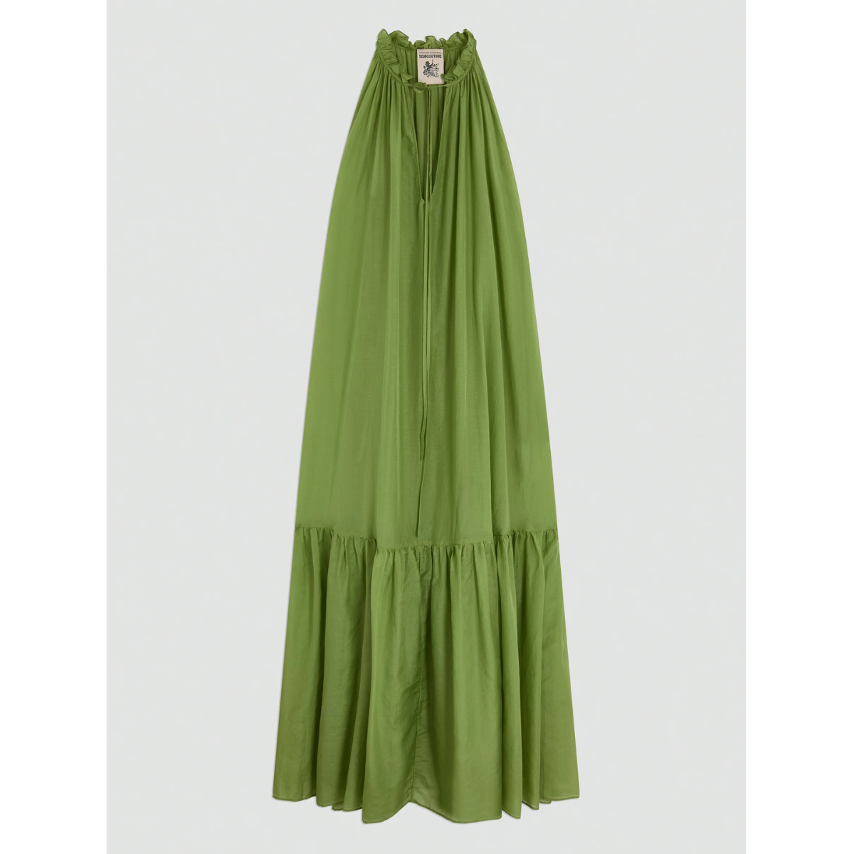 Semicouture Abito in Cotone Lilian Donna Fico