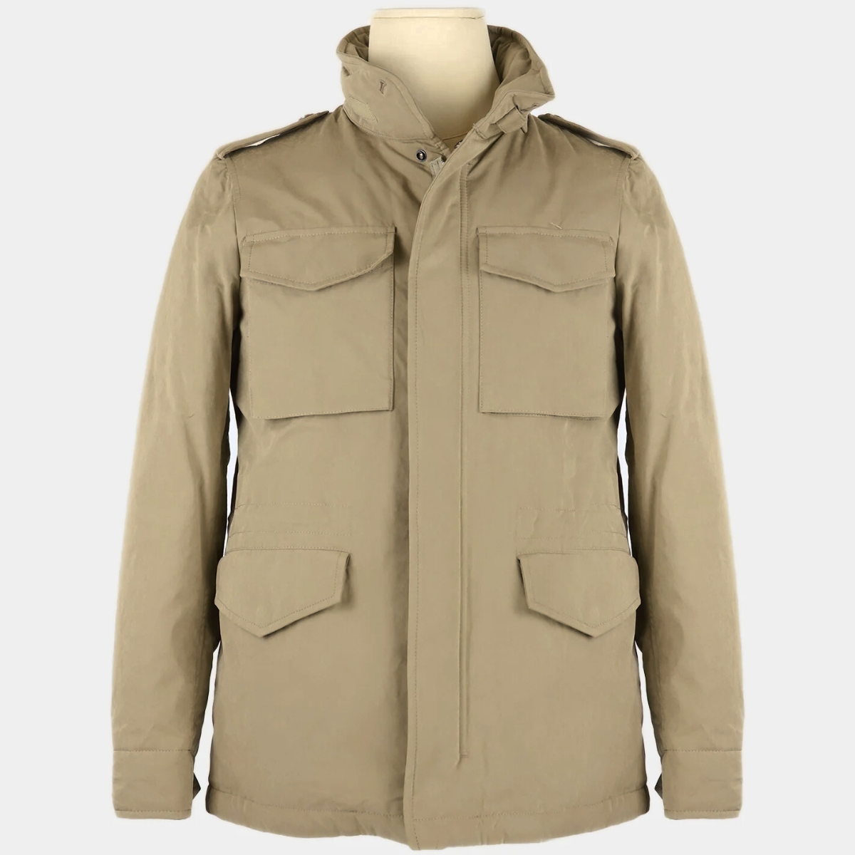 Wool Aspesi Mini Field Wool Aspesi M65 Jacket Dark Aspesi