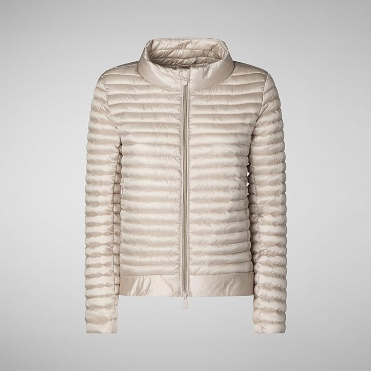 Save the Duck Giubbetto in Nylon Donna Alyssa Beige Chiaro