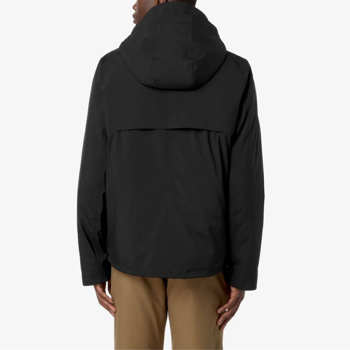 K-Way Giacca Corta con Isolamento Imbottito Jacken Bonded Padded Uomo Black Pure