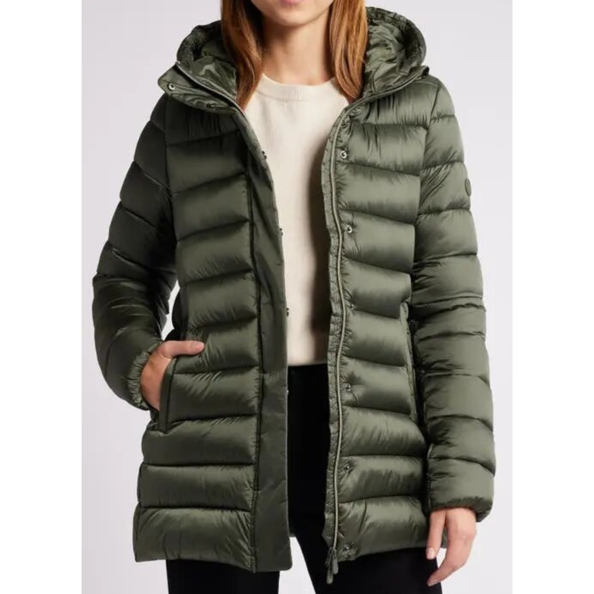 Save the Duck Piumino Donna Drimia Pine Green