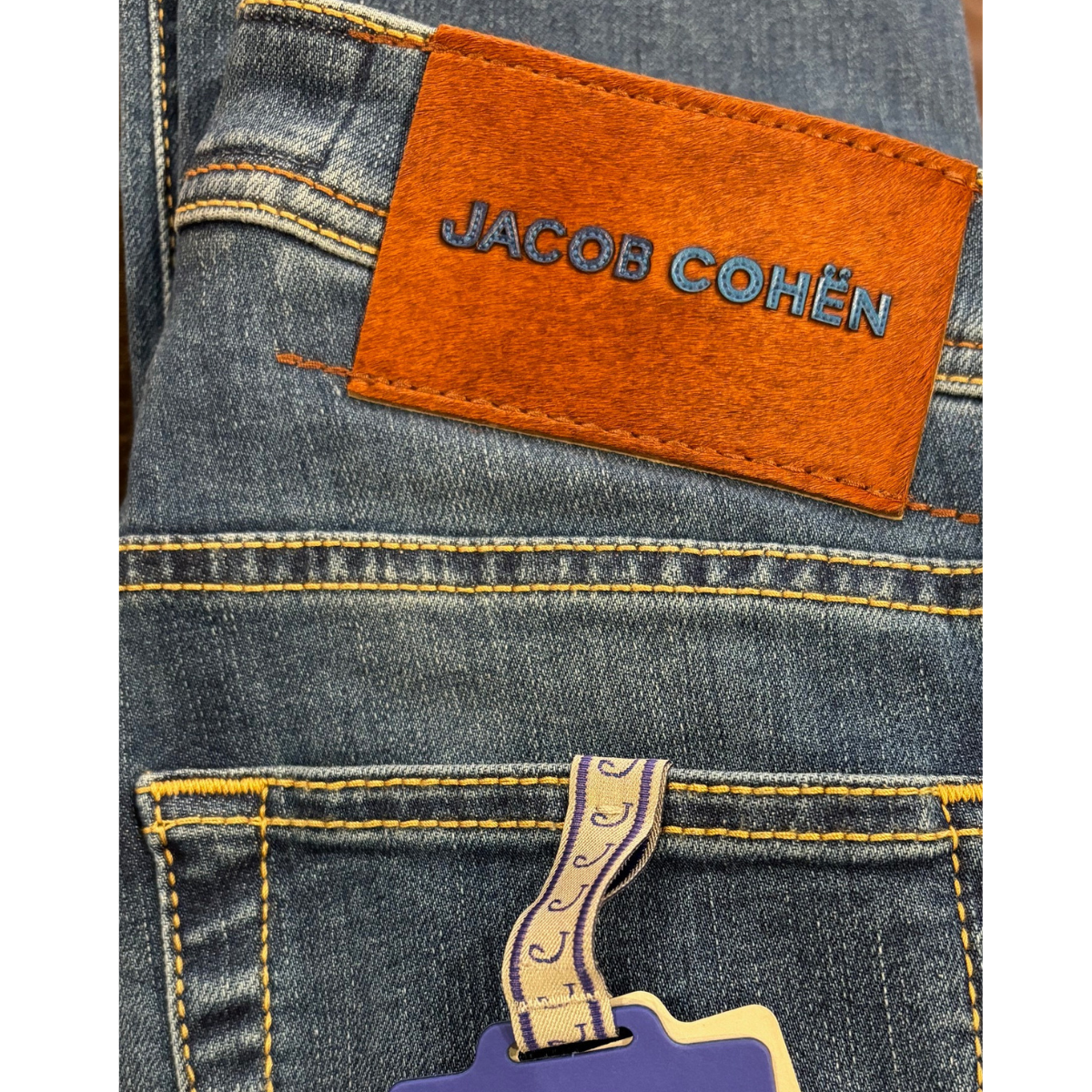 Jacob Cohën Jeans Nick Slim Fit Uomo Blu Chiaro