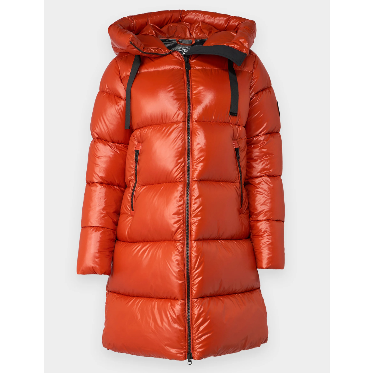 Save The Duck Piumino Lungo Donna Isabel Arancio