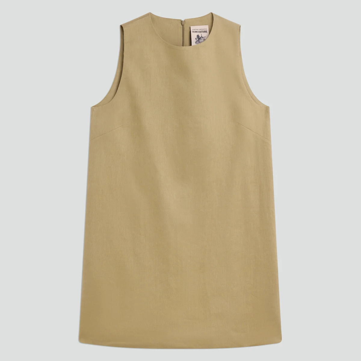 Semicouture Abito in Lino Salvadora Donna Betulla