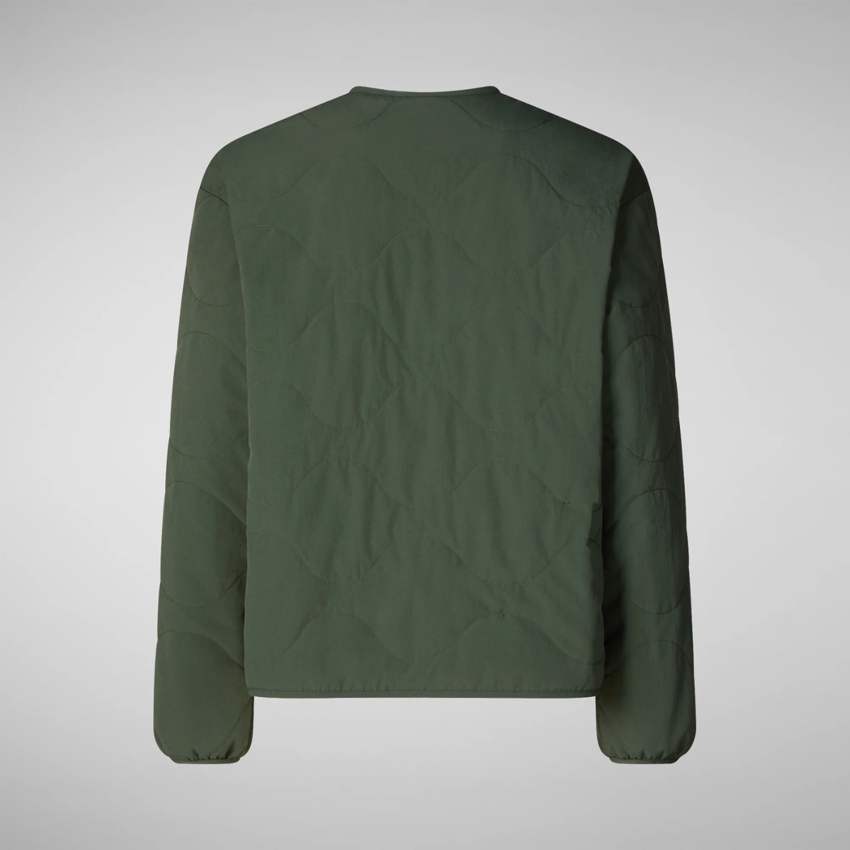 Save The Duck Piumino Leggero Donna Loop Verde