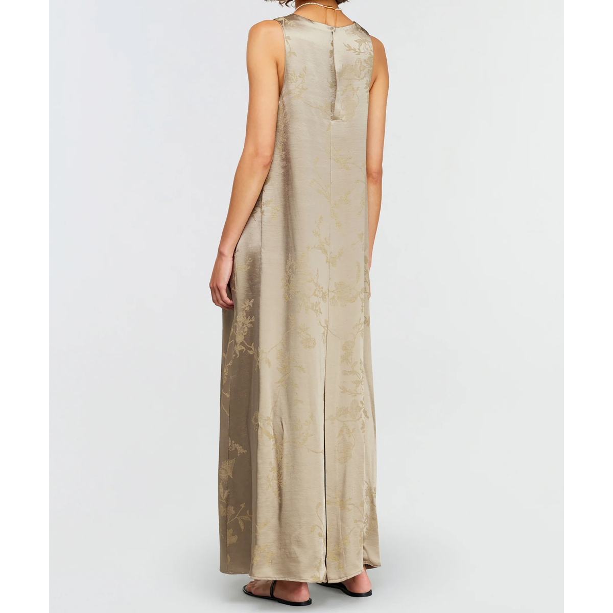 Semicouture Abito Lungo Smanicato Antonia Donna Mezzanotte