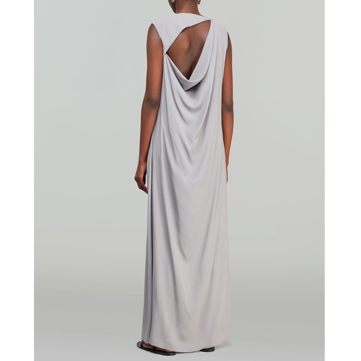 Semicouture Abito Lungo Smaicato Nerea Donna Mezzanotte