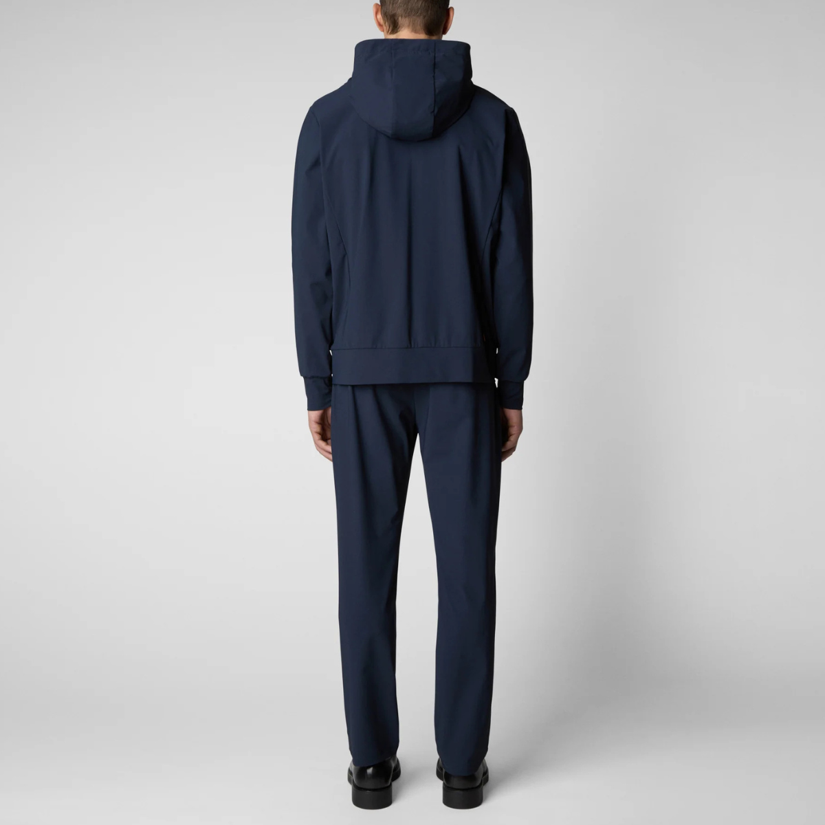 Save The Duck Giacca Leggera in Nylon Uomo Luiz Blu Navy