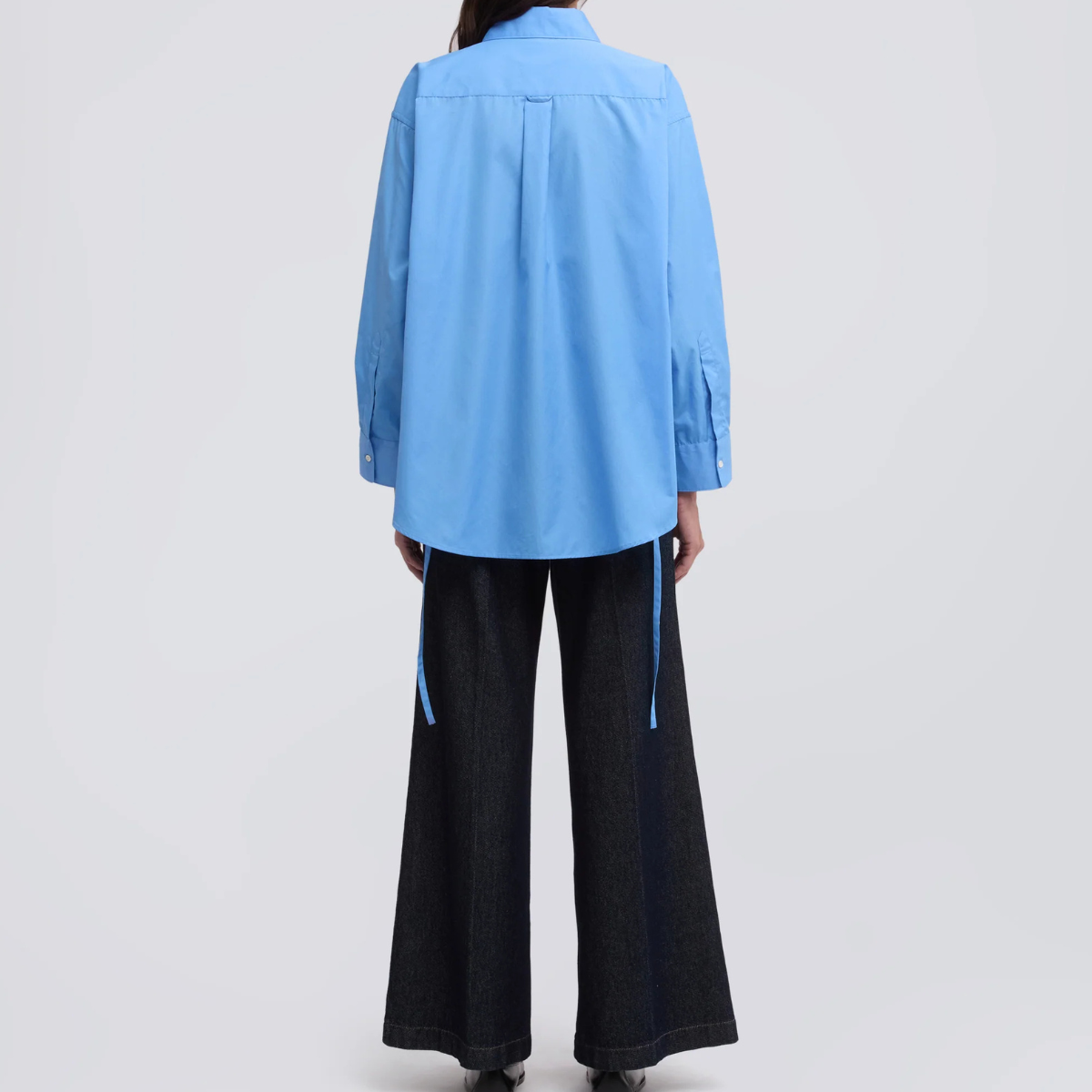 Aspesi Camicia in Popeline di Cotone Mod. 5446 Donna Azzurro