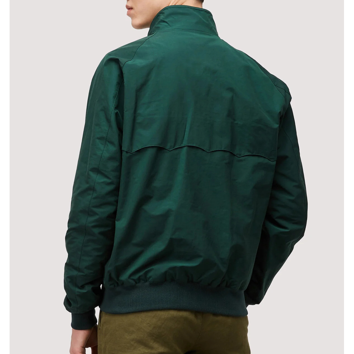 Baracuta Giacca in Cotone Uomo G9 Harrington Racing Green