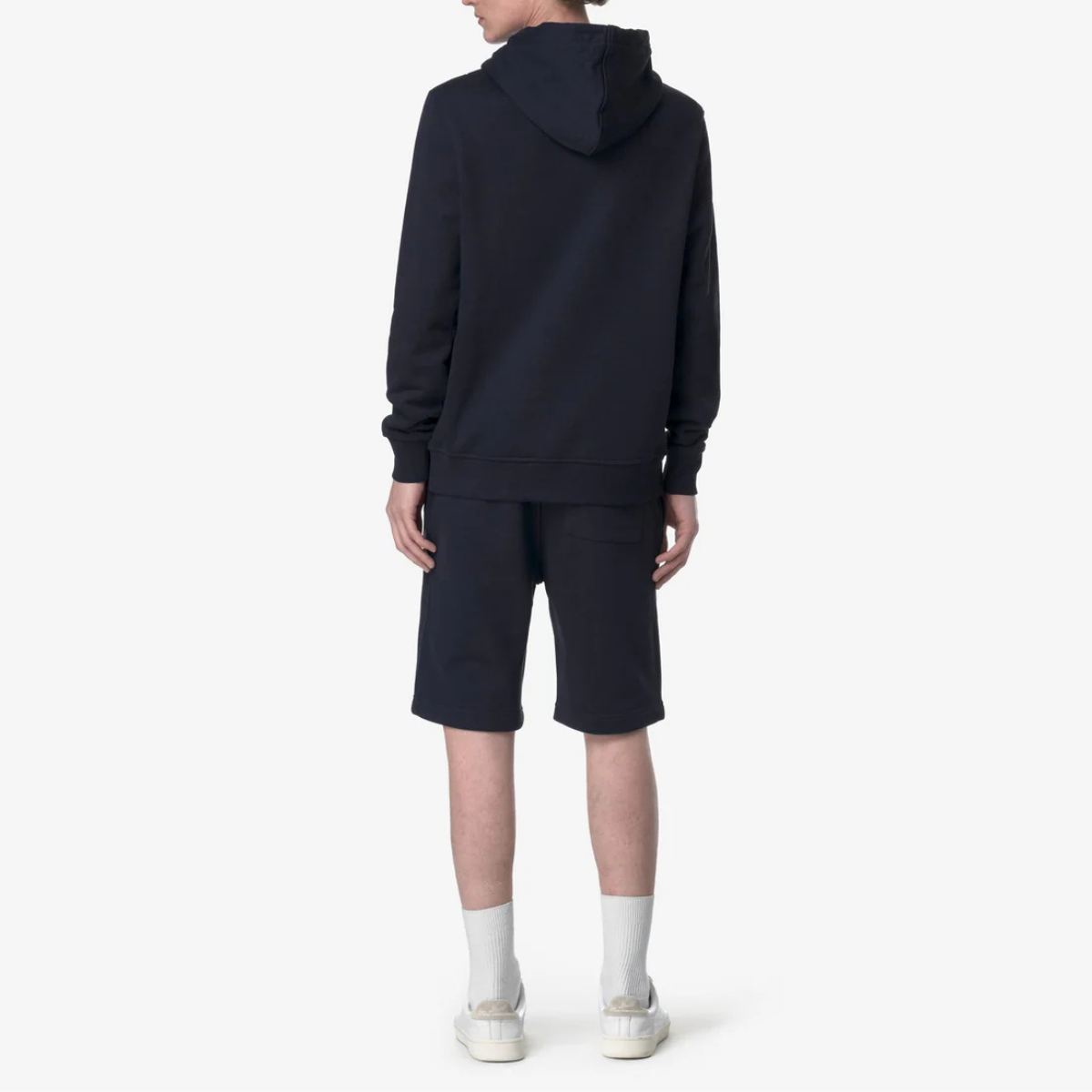 K-Way Shorts in Cotone Erik French Terry Uomo Blue Depth