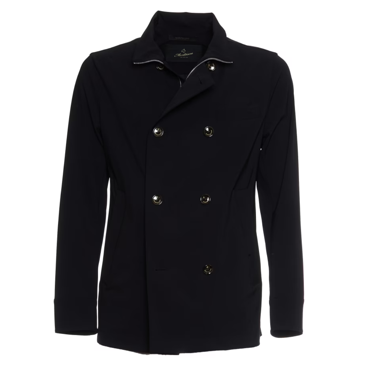 Montecore Giacca Doppiopetto e Zip Uomo Dark Blu
