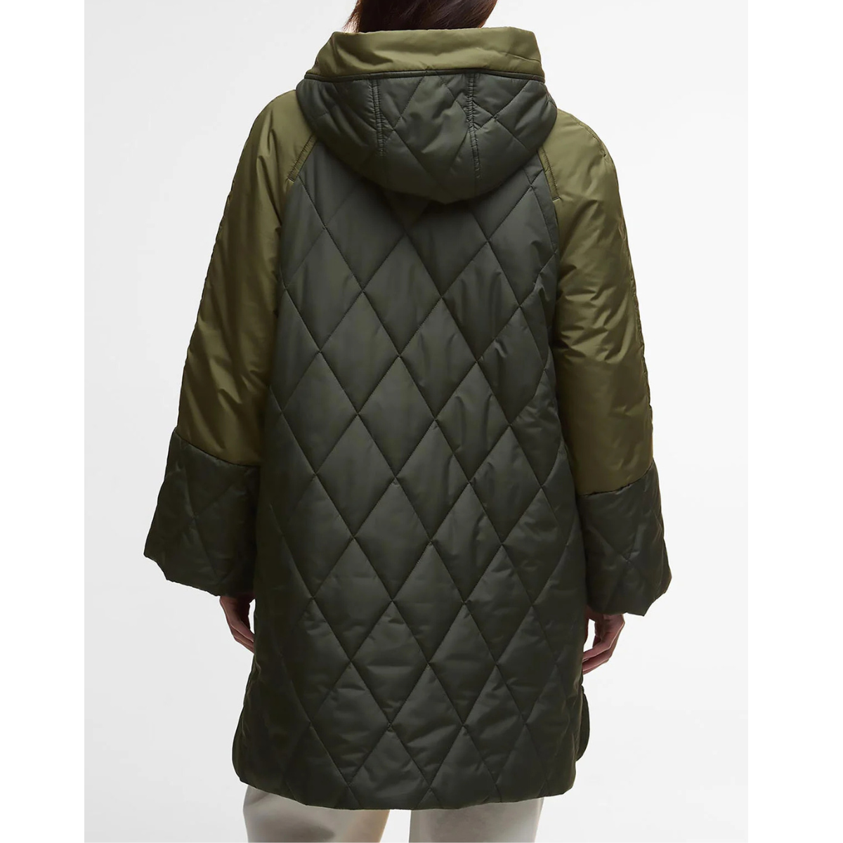 Barbour Giacca Trapuntata Elspeth Quilted Jacket Donna Verde Oliva