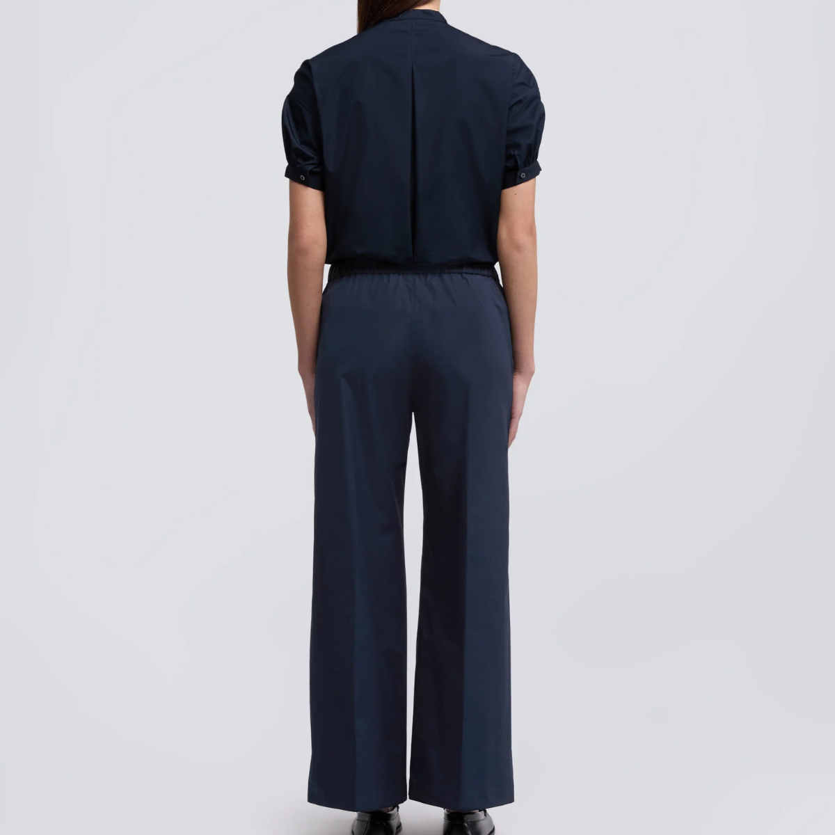 Aspesi Pantalone in Cotone Mod 0128 Donna Blu Navy