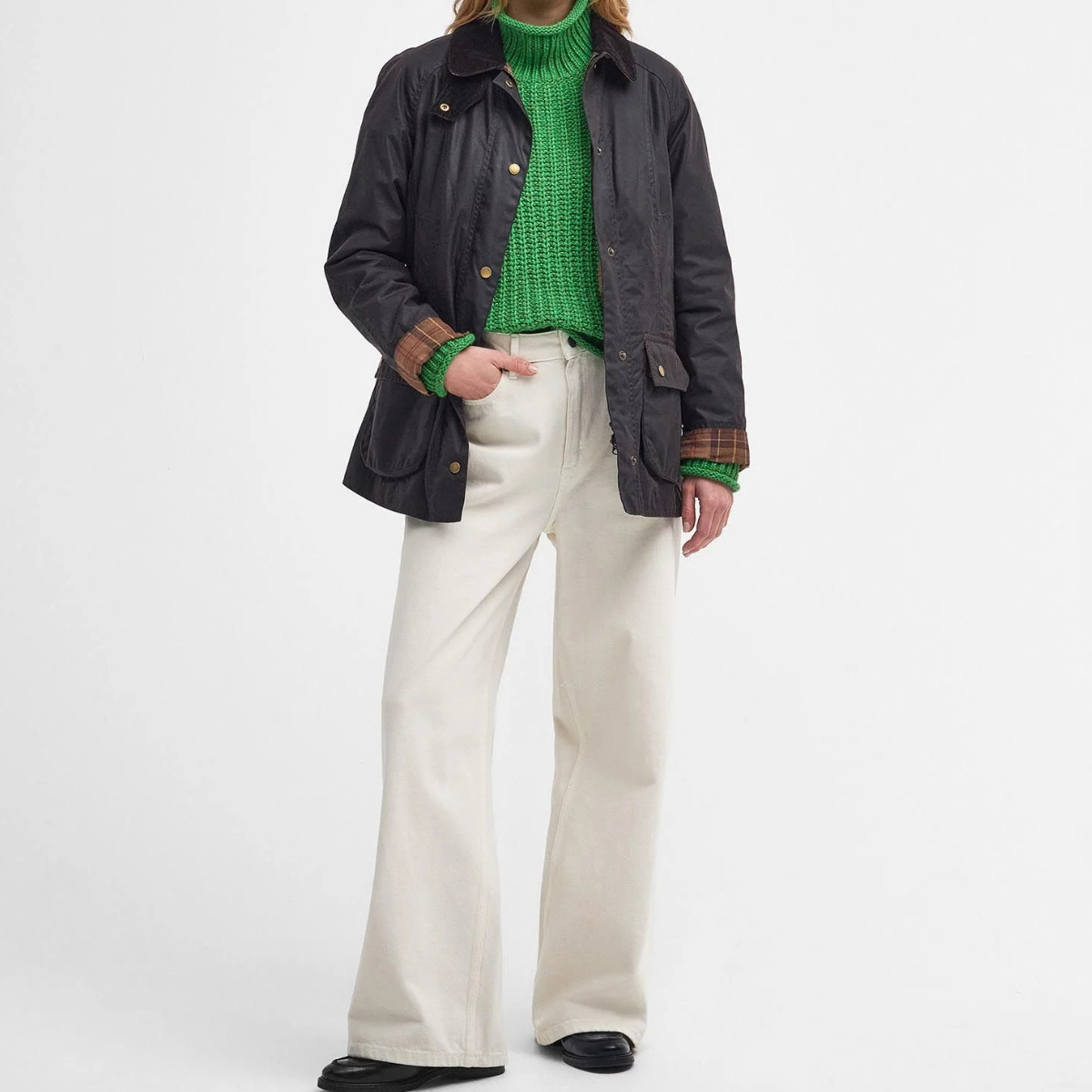 Barbour Giacca Cerata Classic Beadnell Wax Jacket Rustic