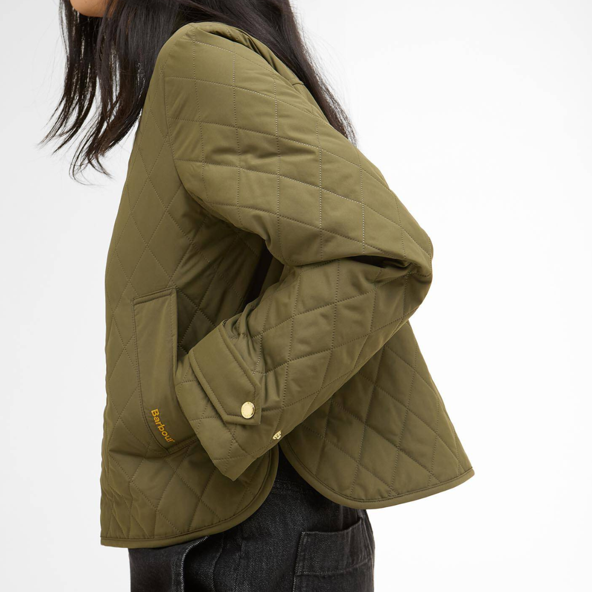 Barbour Giacca Trapuntata Whillan Quilted Donna Ivy Green