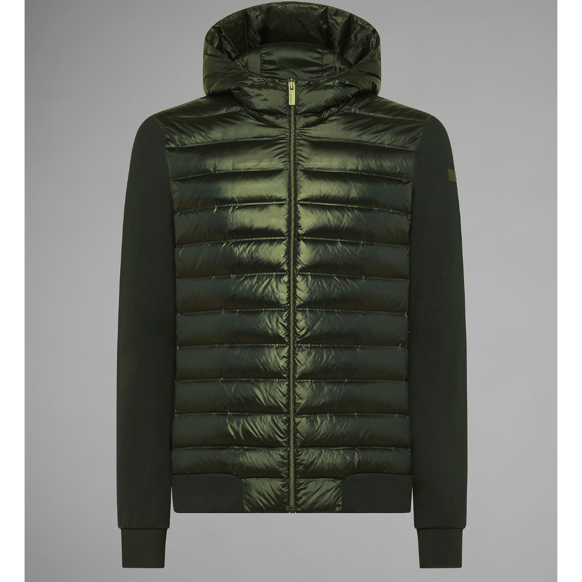 RRD Piumino Winter Duck Hood Zip Soft Jkt Uomo Verde