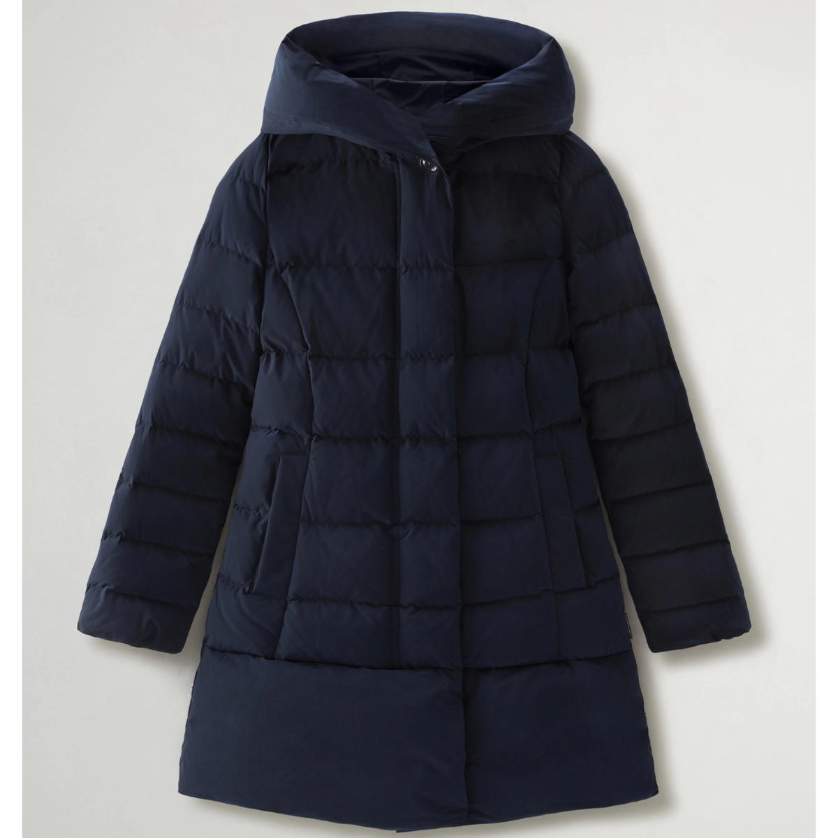 Woolrich Parka Trapuntato Puffy Prescott Donna Melton Blue